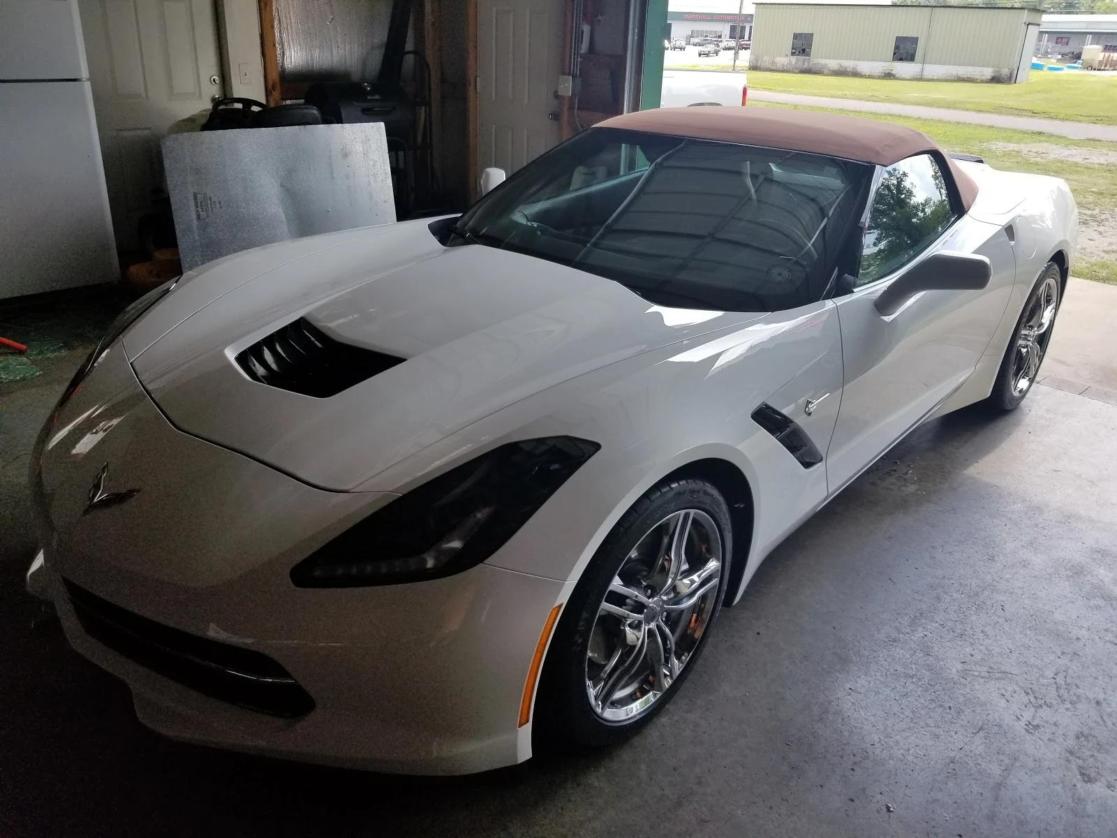Inside Roger's Detailing — shop interior and bays